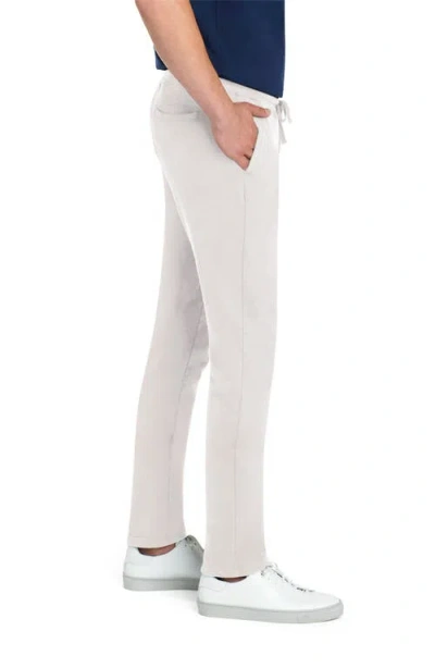 Bugatchi Comfort Drawstring Cotton Pants In Neutral