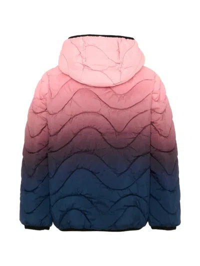 Molo Gradient-effect Quilted Jacket In Multi