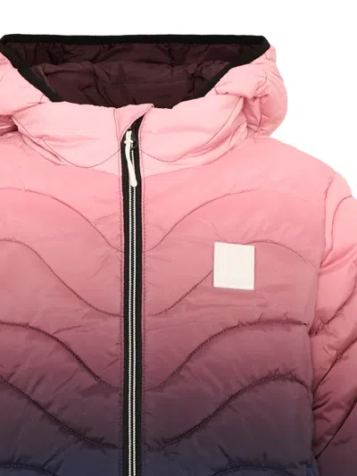 Molo Gradient-effect Quilted Jacket In Multi
