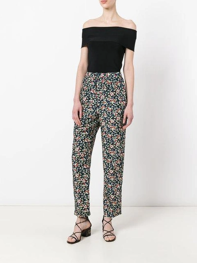 Shop Isabel Marant Printed Roya Trousers