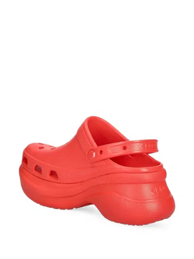 Crocs Bae Platform Clogs In Red
