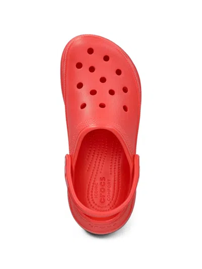 Crocs Bae Platform Clogs In Red
