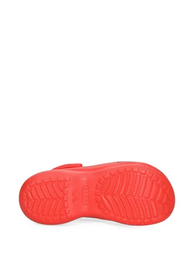 Crocs Bae Platform Clogs In Red
