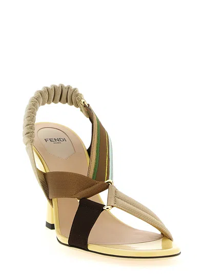 Fendi Sandal In Multi