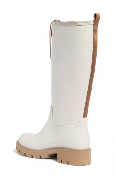 Hunter Carson Lug Sole Boot In White