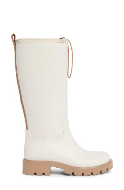 Hunter Carson Lug Sole Boot In White