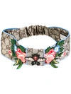 GUCCI GG Supreme embroidered headband,4620583G26011933266