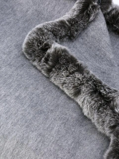Shop N•peal Woven Long Shawl In Grey