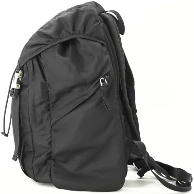Pre-owned Prada Black Nylon Backpack ()
