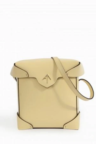 Manu Atelier Mini Pristine Veg Tan Bag In 冰黄
