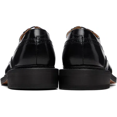 Our Legacy Black Brogue Parade Derbys In Black