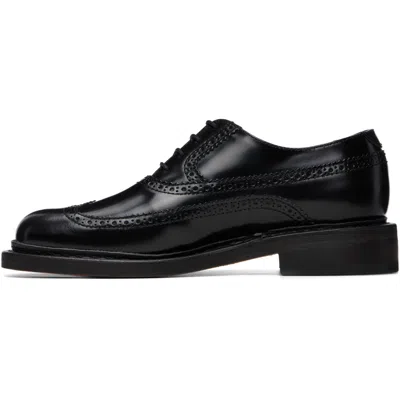 Our Legacy Black Brogue Parade Derbys In Black