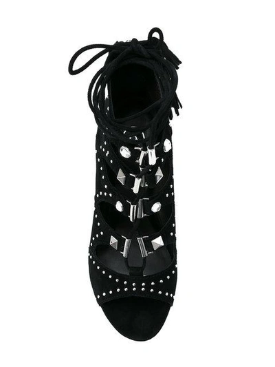 Shop Ash Alexa Sandals In Black