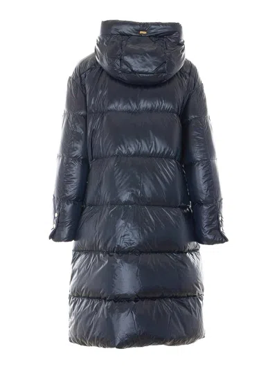 Herno Blue Down Jacket In Blue