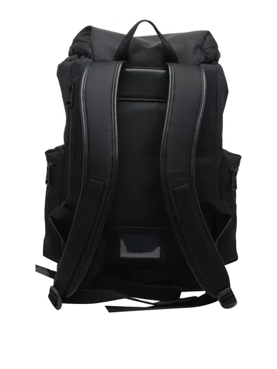 Moncler Black Kenston Backpack In Negro