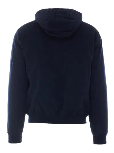 Moorer Blue Grey Oniro Down Jacket In Multi