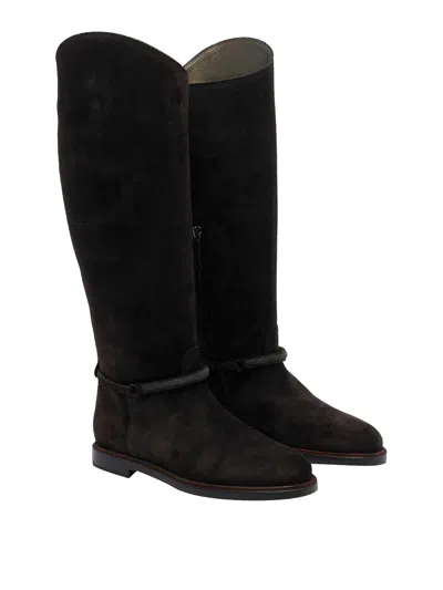 Brunello Cucinelli Boots In Multi