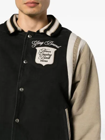 Rhude Varsity Jacket In Multi