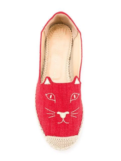 Shop Charlotte Olympia Cat Face Espadrilles