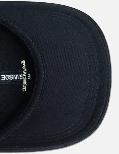 Samsoe & Samsoe Logo Cap In Blue/蓝色/藍色/블루/ブルー