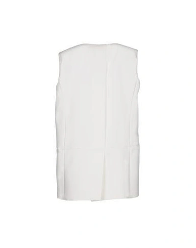 Shop Mugler Full-length Jacket In White