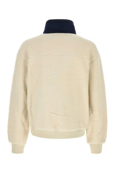 Entire Studios System Half-zip Fleece Sweatshirt In Multi