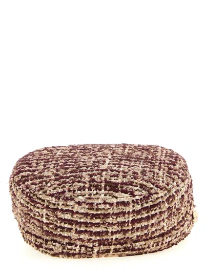 Maison Michel Beret In Brown
