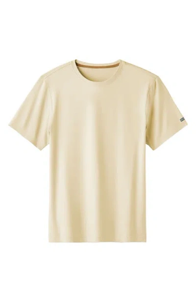 Rhone Backspin Performance T-shirt In Yellow