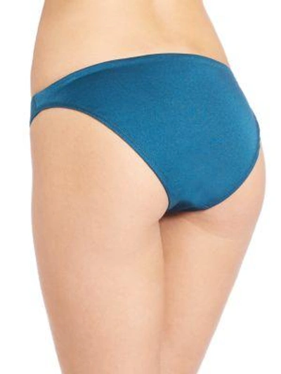 Shop Milly St. Lucia Bikini Bottom In Blue