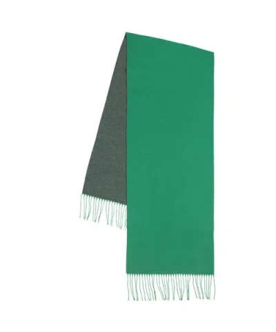 Echo Double Face Scarf In Emerald