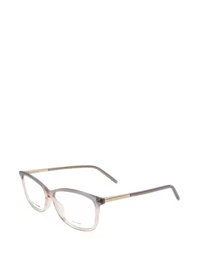 Marc Jacobs Gradient-effect Cat-eye Glasses In Gray