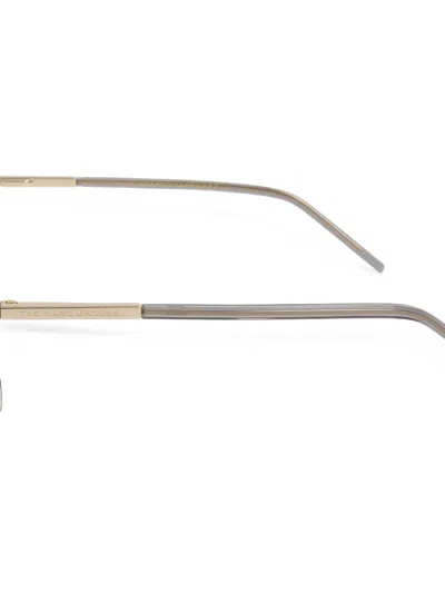 Marc Jacobs Gradient-effect Cat-eye Glasses In Gray