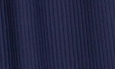 Lands' End Ottoman Ribbed Pull-on Pants In Blue