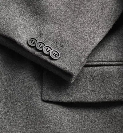 Dior Single-breasted Jacket In Gray