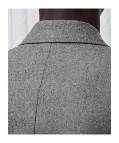 Dior Single-breasted Jacket In Gray