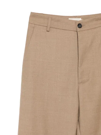 Barena Venezia Nini Pressed-crease Trousers In Brown