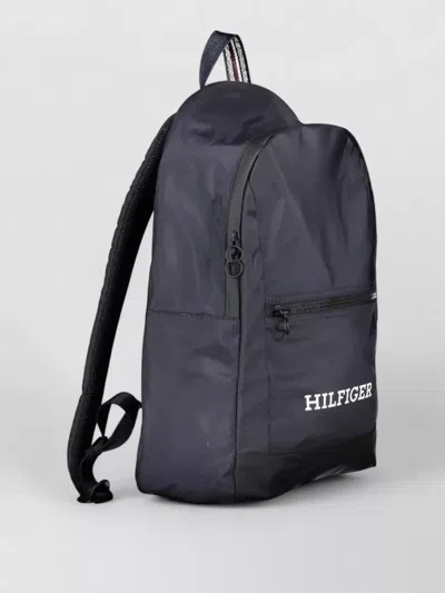 Tommy Hilfiger Polyester Backpack In Blue
