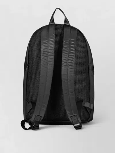 Tommy Hilfiger Black Polyester Men Backpack In Black