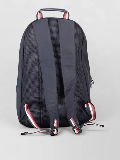 Tommy Hilfiger Blue Polyester Backpack In Blue