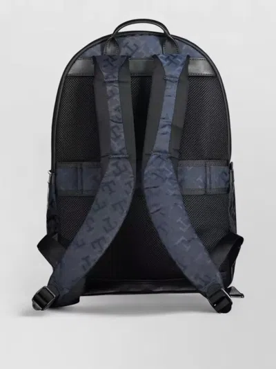 Tommy Hilfiger Blue Polyester Men Backpack In Blue