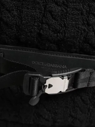 Dolce & Gabbana Cable-knit Backpack