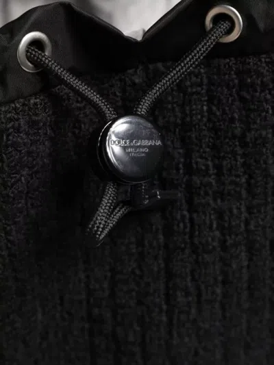 Dolce & Gabbana Cable-knit Backpack