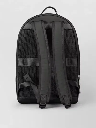 Tommy Hilfiger Polyester Backpack In Black