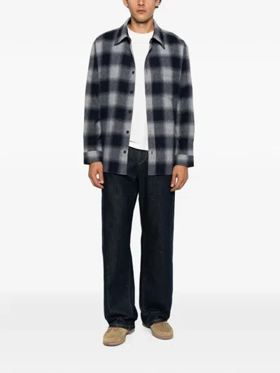A.p.c. Check-pattern Shirt In Multi
