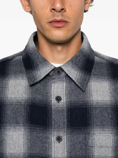 A.p.c. Check-pattern Shirt In Multi