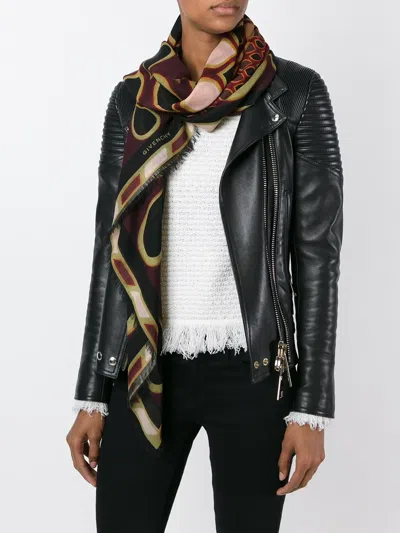 Givenchy Printed Scarf In Multi
