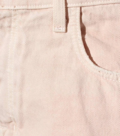 Shop J Brand Distressed Shorts In Pink