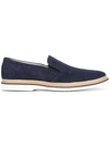 HOGAN Club H - 316 loafers,SUEDE100%