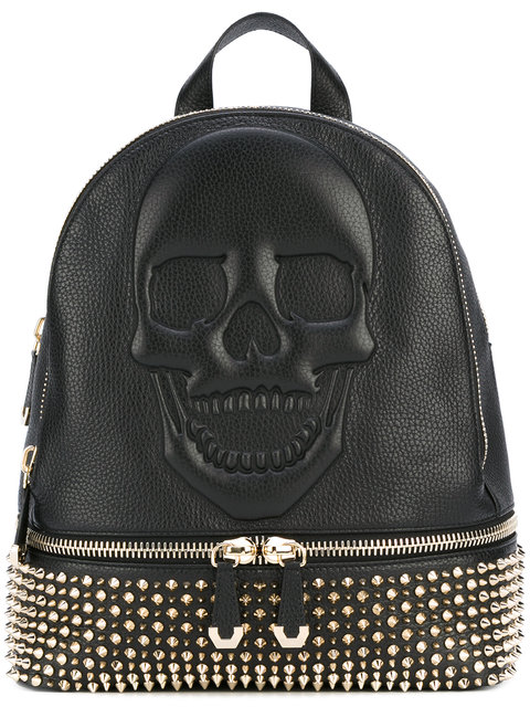 philipp plein skull backpack
