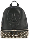 Philipp Plein Studded Skull Backpack In 02l